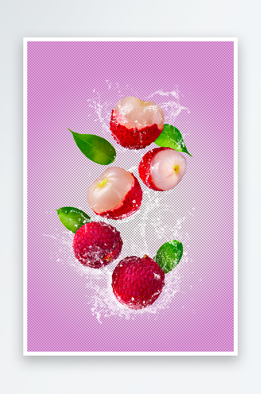 创意水果合成海报-众图网