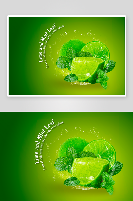 创意水果合成海报-众图网