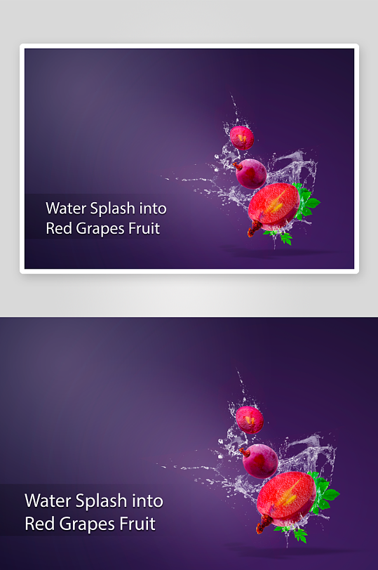 创意水果合成海报背景-众图网