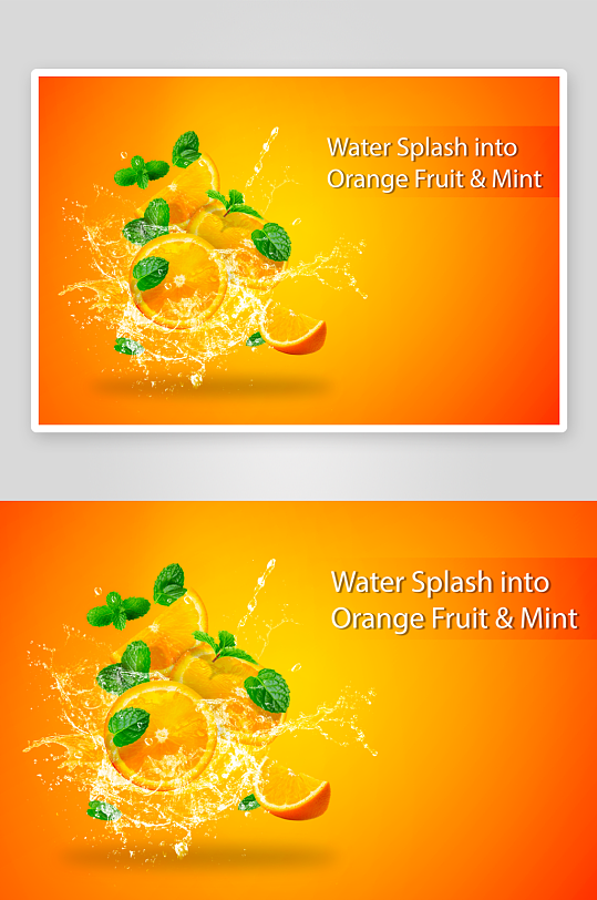 创意水果合成海报背景-众图网