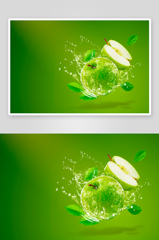 创意水果合成海报背景-众图网