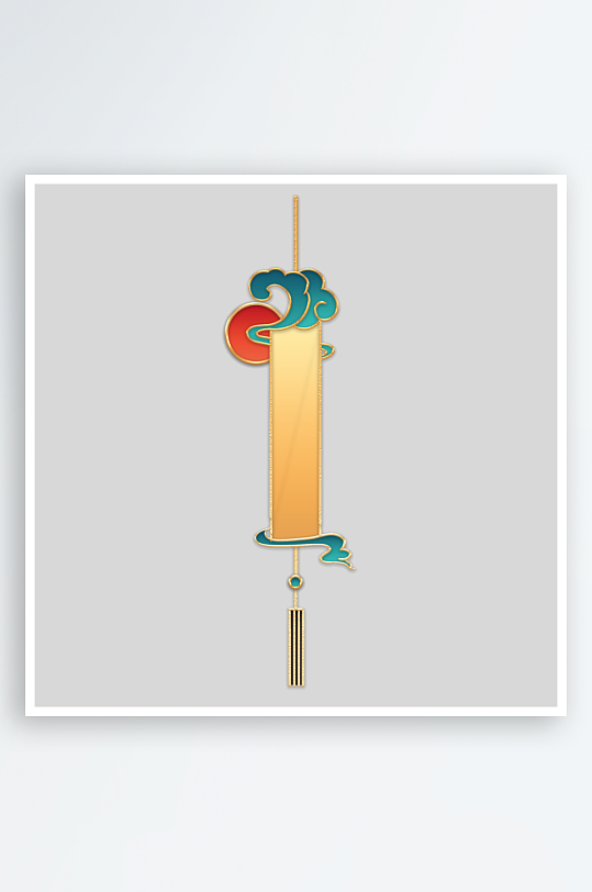 国潮标题边框免抠素材-众图网