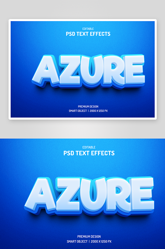 3d字体效果立体样式样机素材-众图网