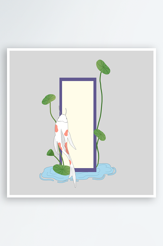 国潮复古标题边框素材-众图网