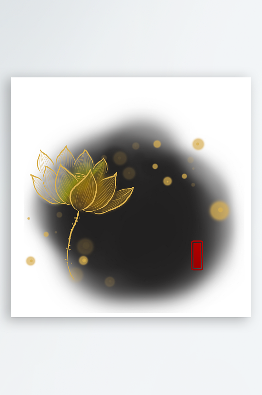 中国风水墨风景画图片素材-众图网