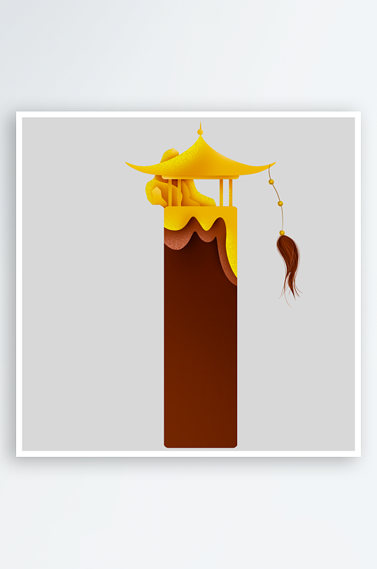 国潮复古标题边框模板-众图网