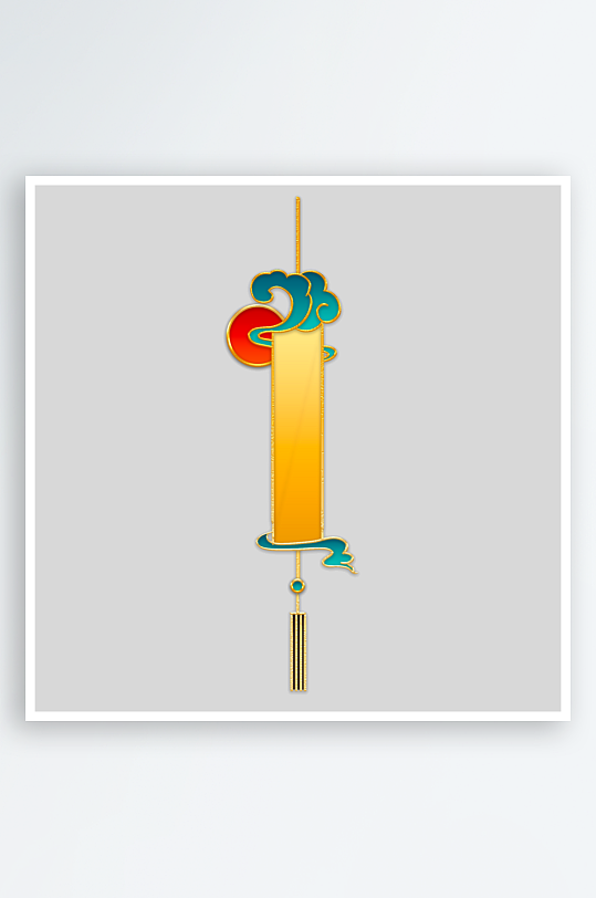 国潮复古标题边框模板-众图网