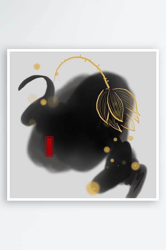 中国风水墨风景画图片素材-众图网