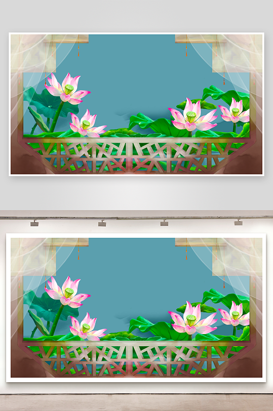 中国风水墨风景画图片素材-众图网