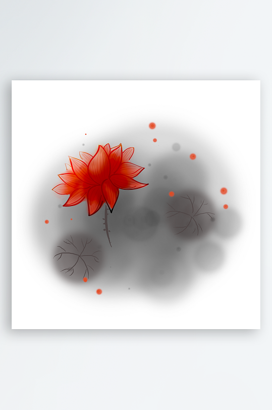 中国风水墨风景画图片素材-众图网