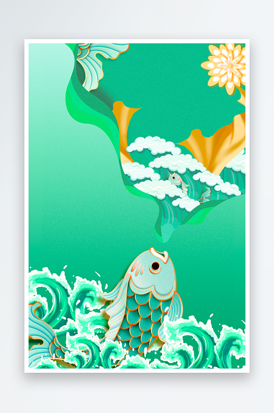 中国风水墨风景画图片-众图网