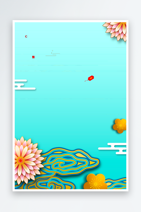 中国风水墨风景画装饰画-众图网