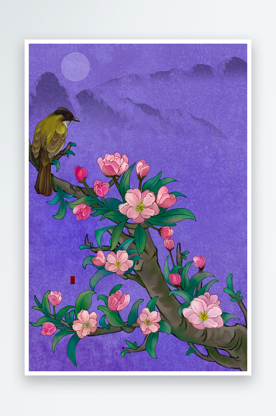 中国风水墨风景画装饰画图片-众图网