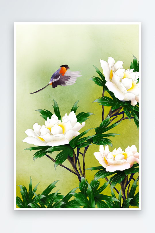 中国风水墨风景画图片-众图网