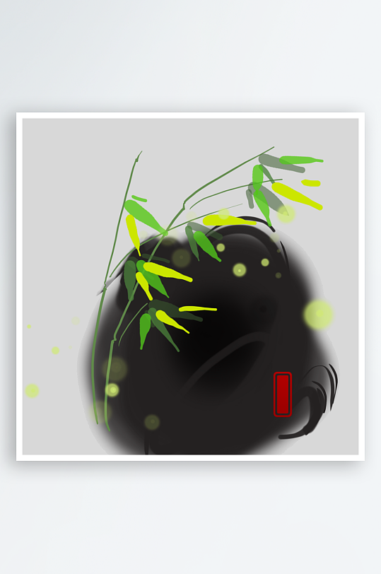 中国风水墨风景画图片-众图网