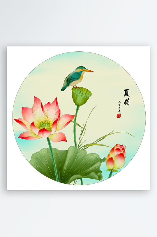 中国风水墨风景画图片-众图网