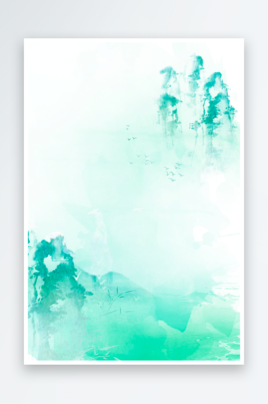 中国风复古海报背景-众图网