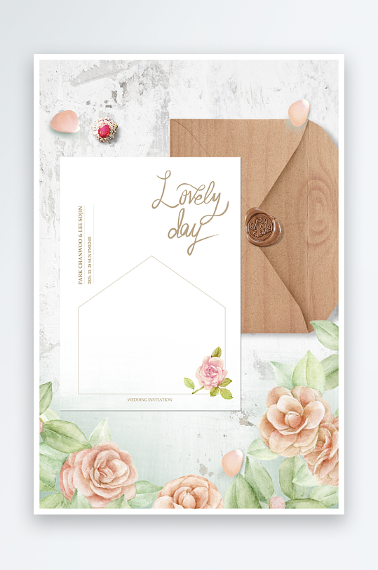 邀请函设计模板素材-众图网