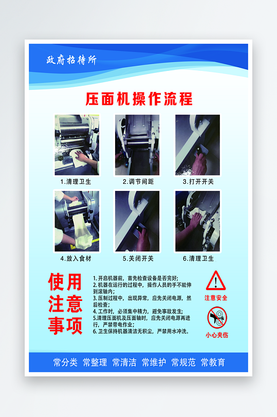 最新原创岗位职责宣传海报-众图网