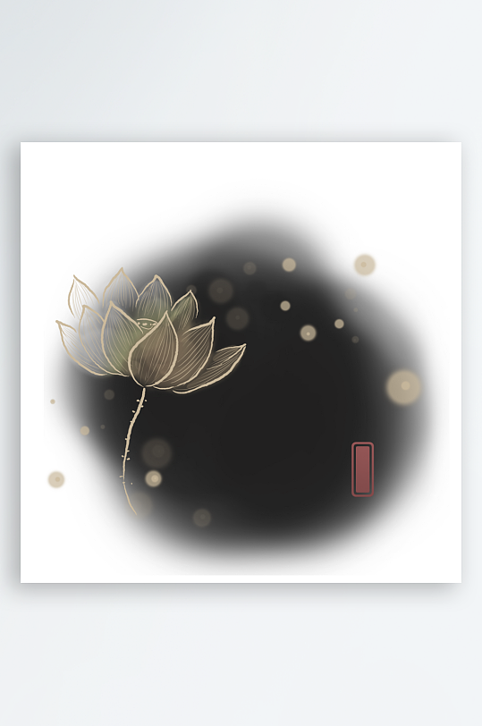 水墨山水花鸟风景画图片-众图网