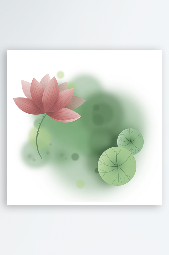 水墨山水花鸟风景画图片-众图网