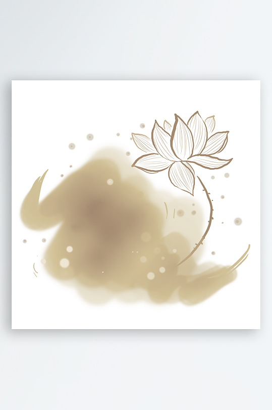 水墨山水花鸟风景画图片-众图网