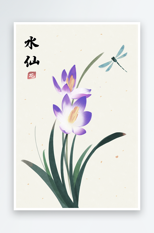 古风山水花鸟装饰画-众图网