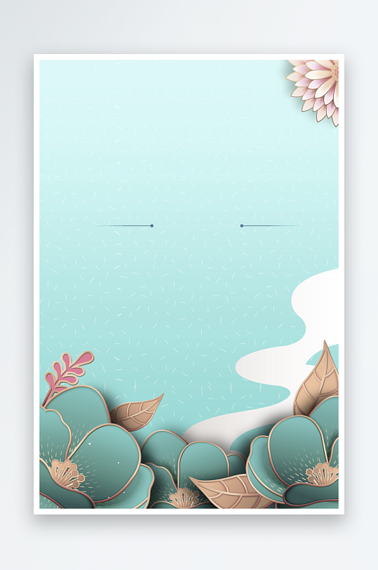 古风山水花鸟装饰画-众图网