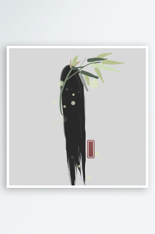 古风山水花鸟装饰画-众图网