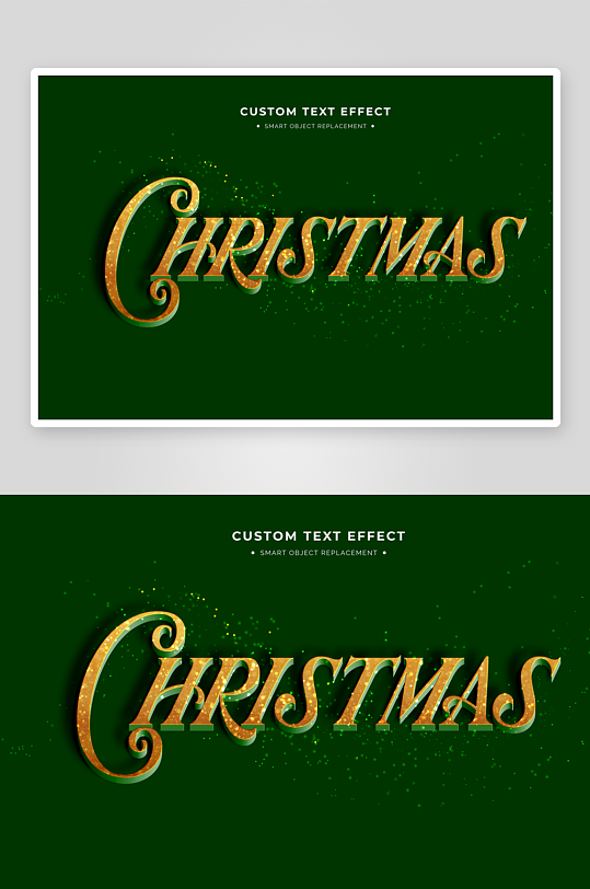 3d字体效果立体样式样机-众图网