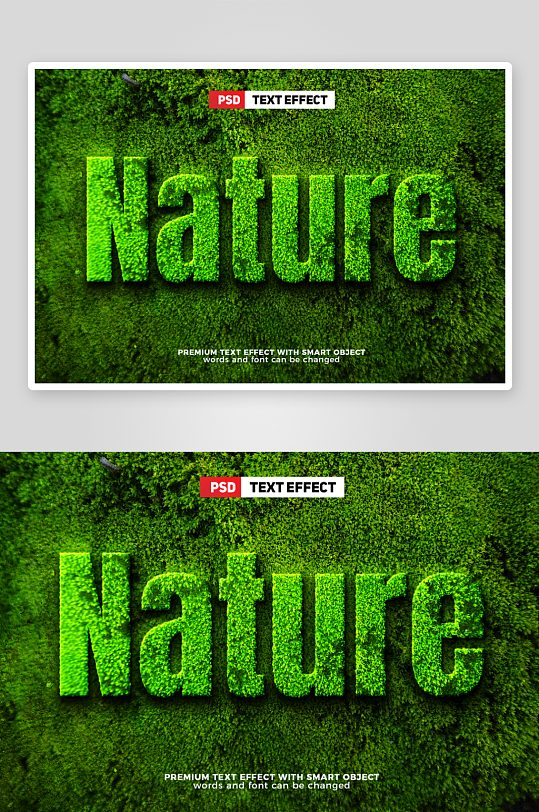 3d字体效果立体样式样机素材-众图网