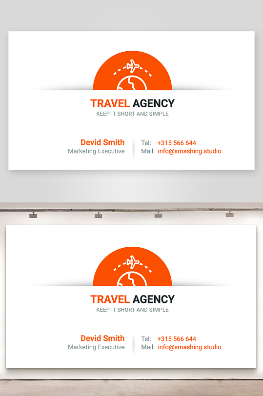 公司名片企业名片-众图网