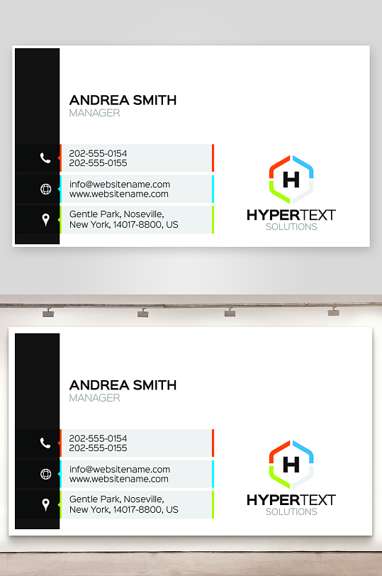 公司名片企业名片-众图网