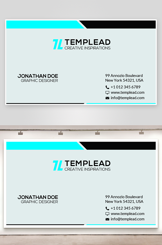 公司名片企业名片-众图网