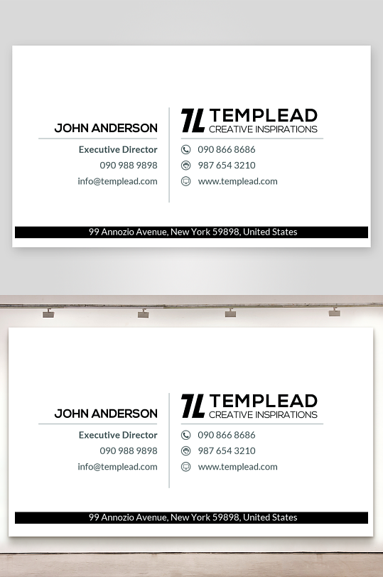 公司名片企业名片-众图网