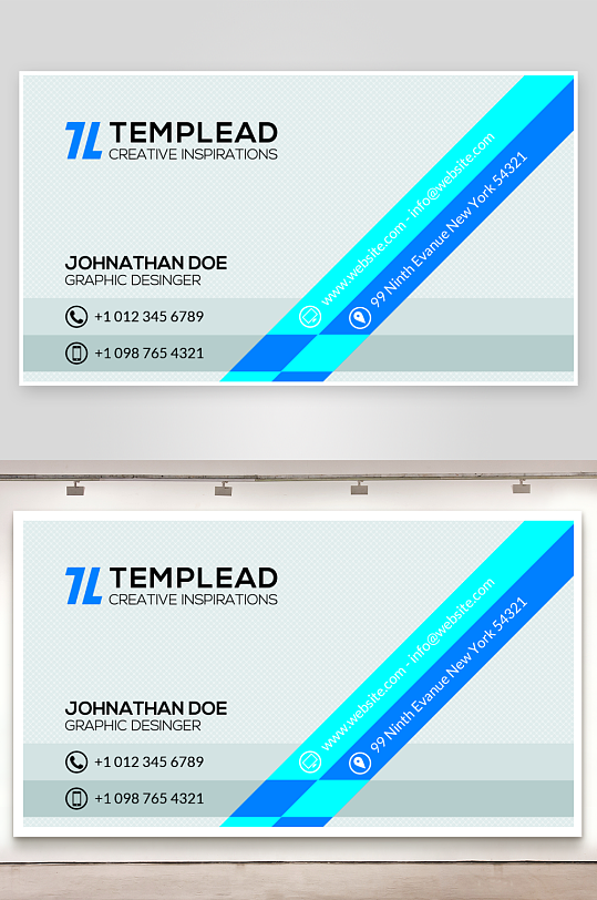 公司名片企业名片-众图网