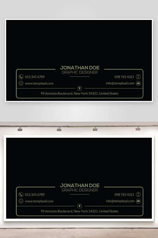 企业名片公司名片-众图网