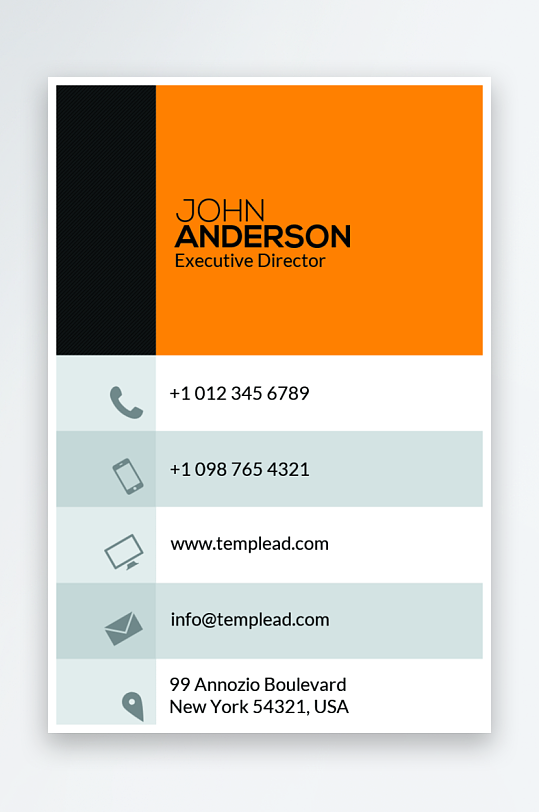 公司名片企业名片设计-众图网