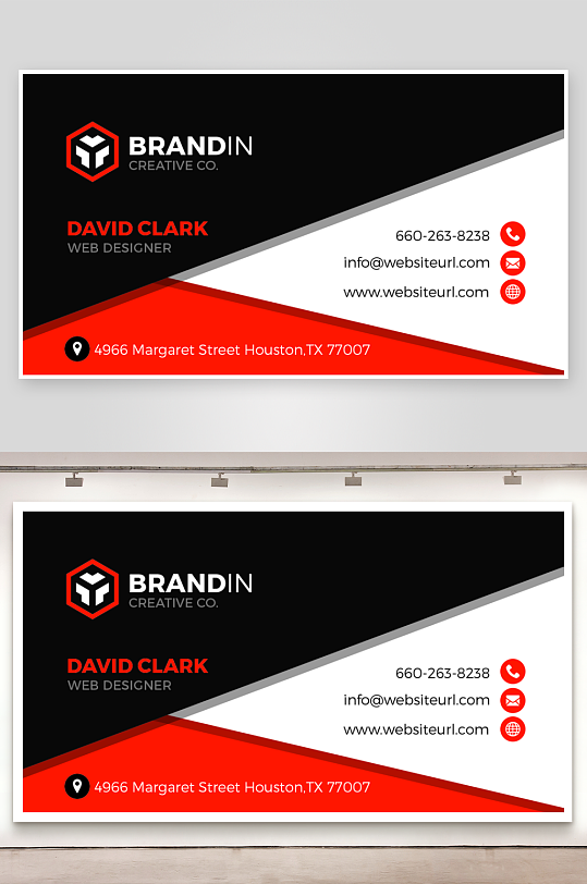 企业名片公司名片设计-众图网