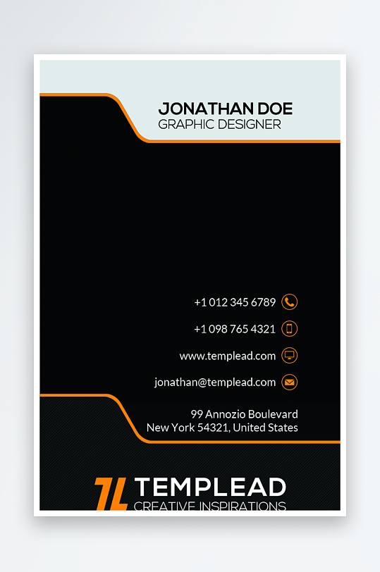 企业名片公司名片设计-众图网