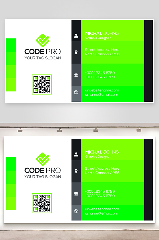 企业名片公司名片设计-众图网