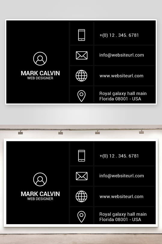 企业名片公司名片设计-众图网