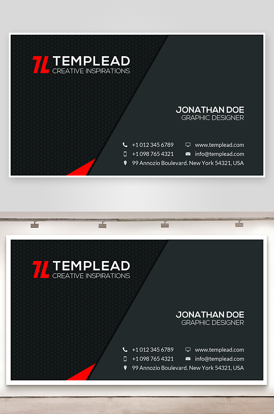 企业名片公司名片设计-众图网