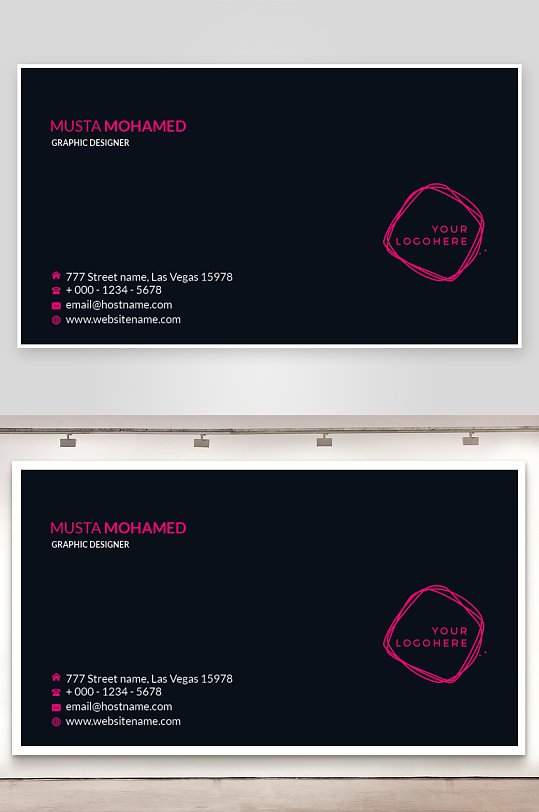 企业名片公司名片设计-众图网