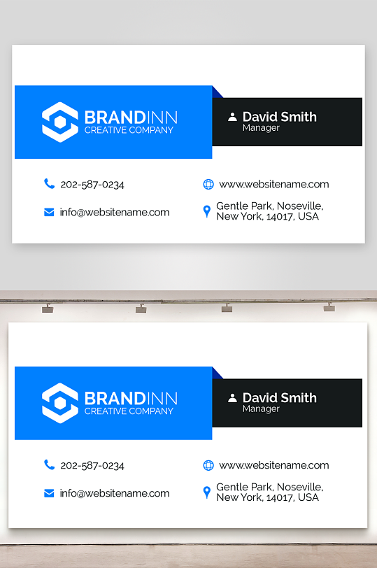 公司名片企业名片设计-众图网