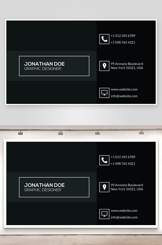 公司名片企业名片-众图网