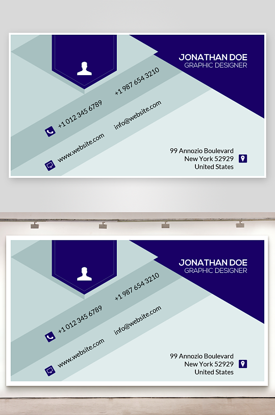 公司名片企业名片-众图网