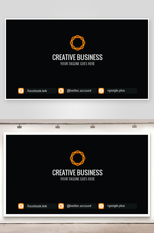 公司名片企业名片-众图网