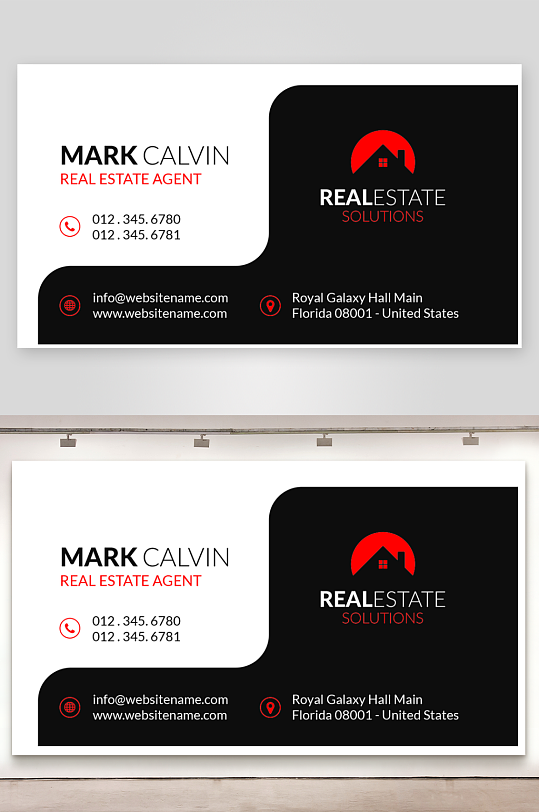 公司名片企业名片-众图网