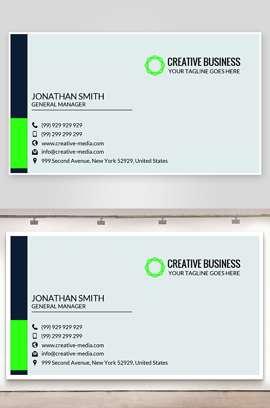 公司名片企业名片-众图网